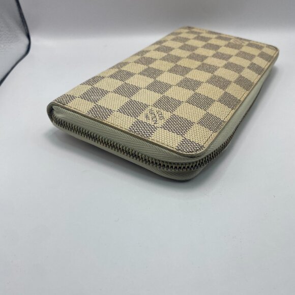 Louis Vuitton Azur Damier Long Zip Wallet - Picture 7 of 13